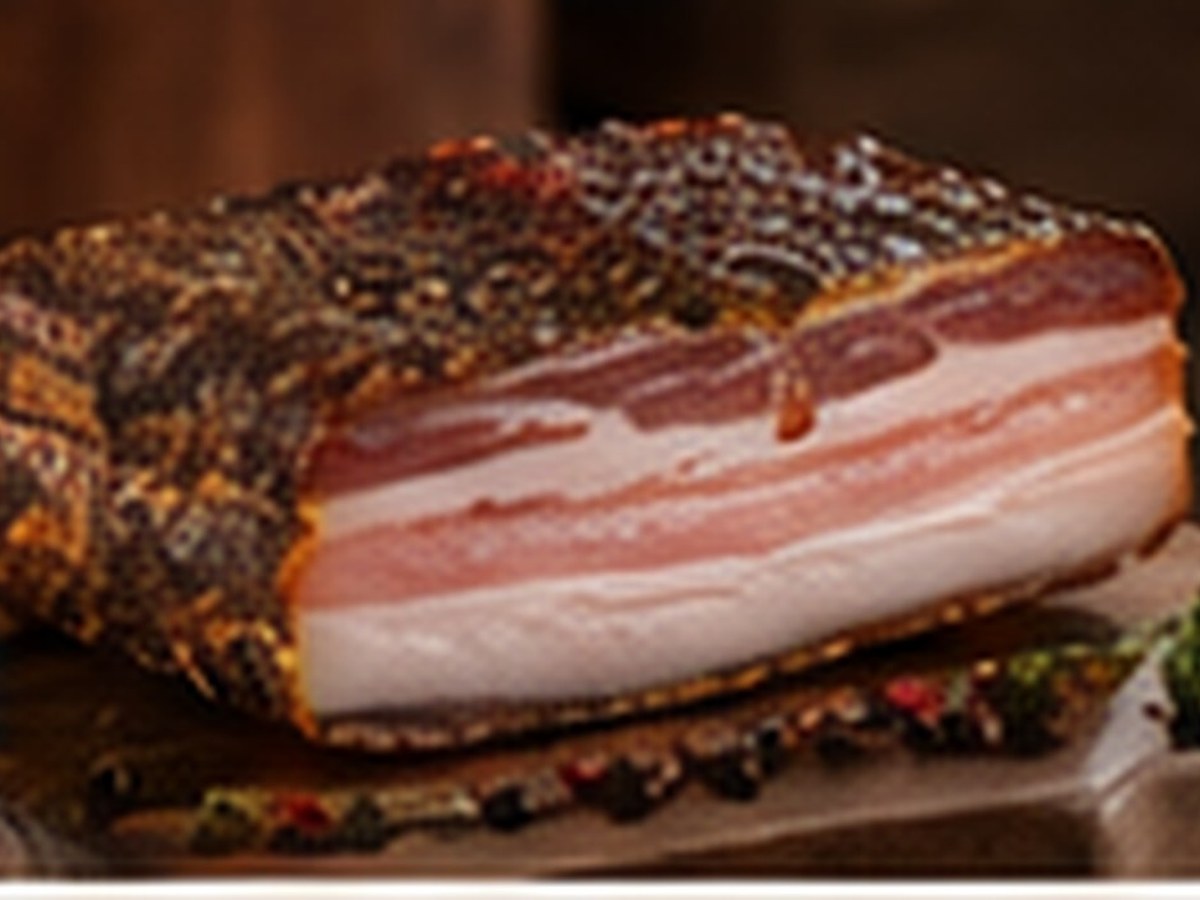 Smoked pork belly